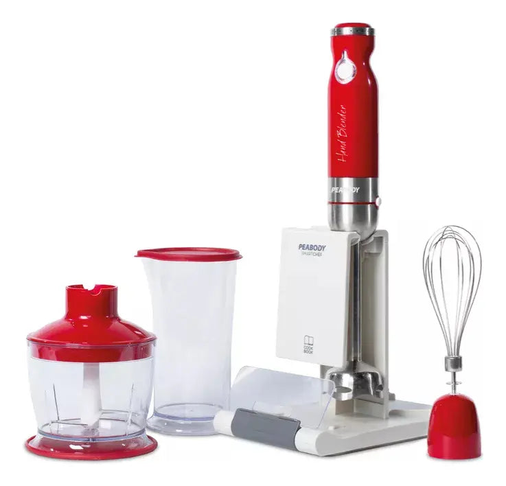 Licuadora De Mano Peabody PE-LMA327R Roja