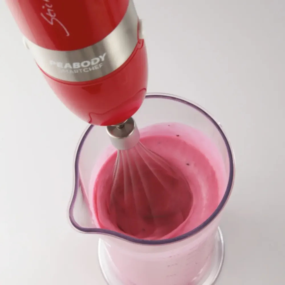 Licuadora De Mano Peabody PE-LMA327R Roja