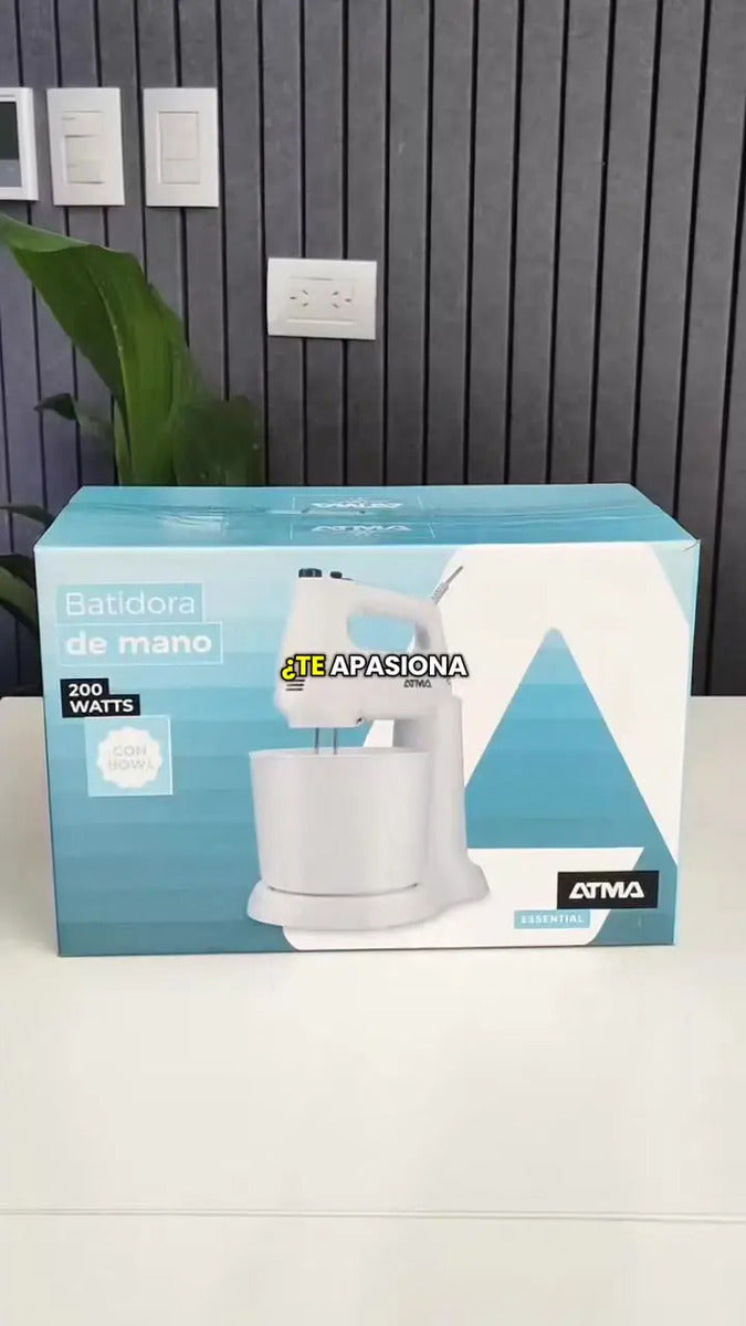 Batidora De Mano Atma BM8740BAP 6 Vel Turbo