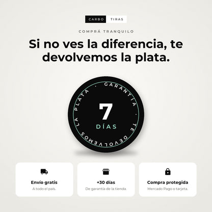 7 días de garantía directa más 30 días de la tienda, envío gratis y compra protegida