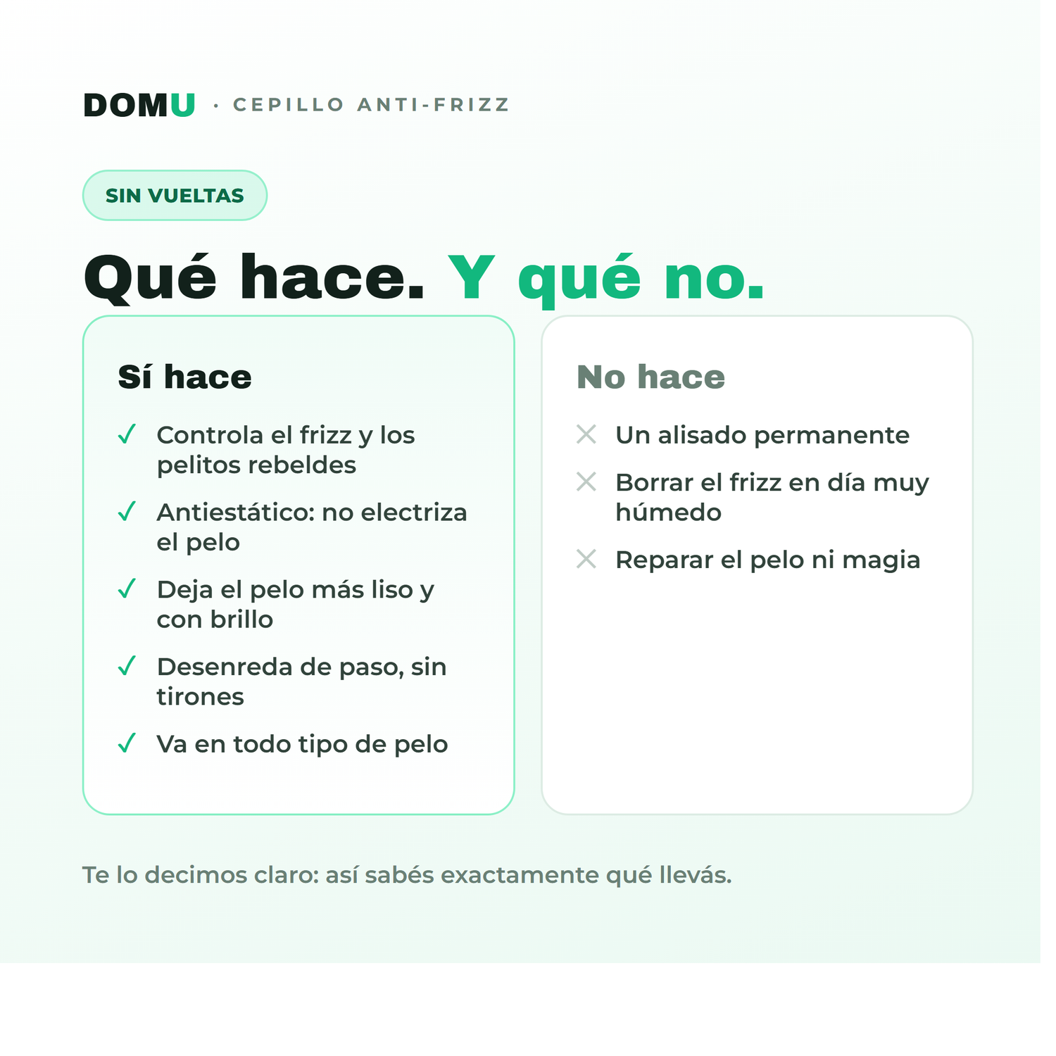 Honestidad: qué hace y qué no