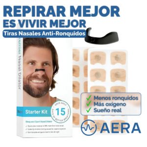 AERA | Tiras Nasales Anti-Ronquidos